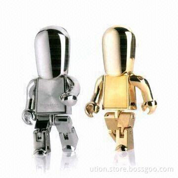 Metal USB Flash Drives with COB Technology, Customized Casing Colors are Welcome